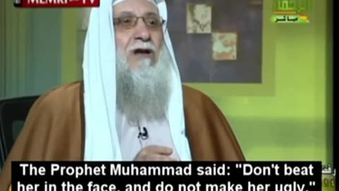 Egyptian sheikh: “Beating your wife is an honor from Allah.”