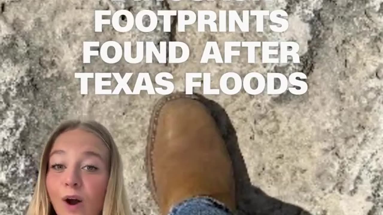 😮✨ Dinosaur Footprints Discovered After Flooding! | FeedMyCuriosity
