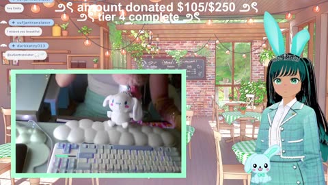 ♡handcam asmr♡ morning bunnygirl grwm♡ donothon continues, day 8!♡[vod archive]