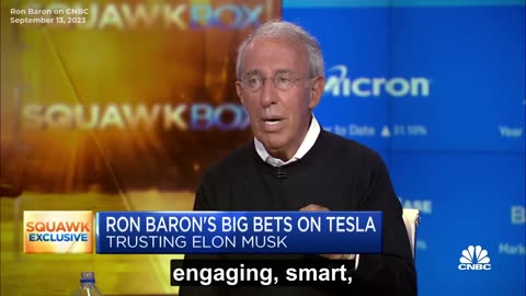 Ron Baron: While Others Chase Money, Elon Stays Focused on Making Another Planet Habitable