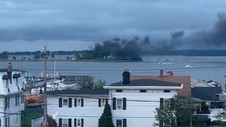 Multiple Rescued After Boat Fire Near Hart Island, Mayday Declared
