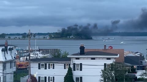 Multiple Rescued After Boat Fire Near Hart Island, Mayday Declared