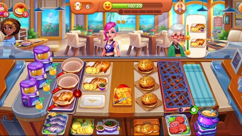 Cooking City : Boost Your Service to Keep Customers Cooming Back