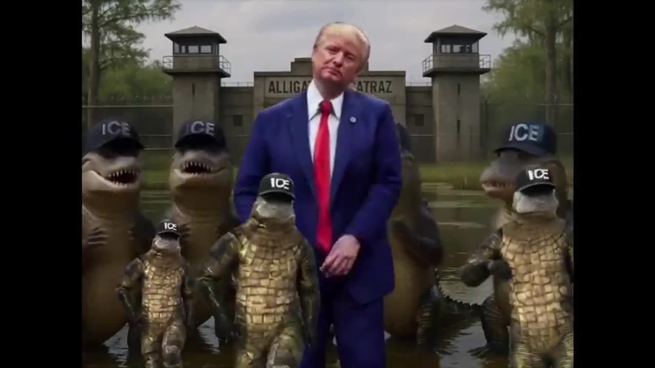 BIRTH of a NEW NATION, Alligator ALCATRAZ, ICE