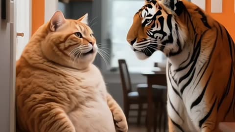"Cat & Lion’s Evil Plan! 🐱🦁📞 | Donkey’s in Trouble😂"#FunnyAnimals #CatAndLion #ComedyAnimals #shorts