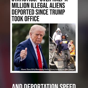 Trump Is Breaking Records with the Amount of Illegals He's Deporting
