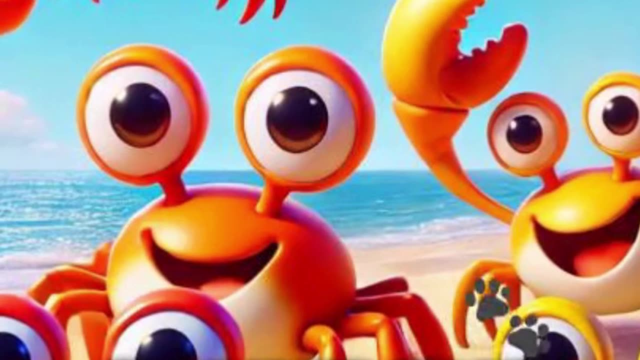 Clap with the Crab! | Fun Counting & Rhythm for Kids on the Beach 🎶