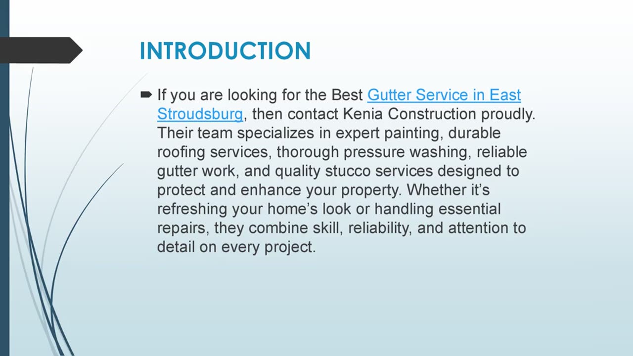 Best Gutter Service in East Stroudsburg