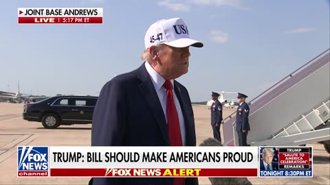 Trump praises passage of 'big, beautiful bill'