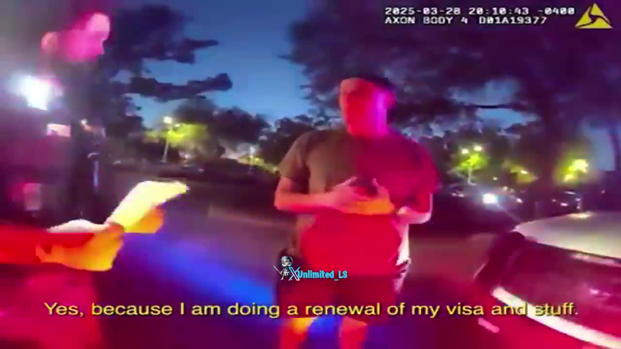 Another illegal alien student arrested for suspended license, unregistered and on an on.