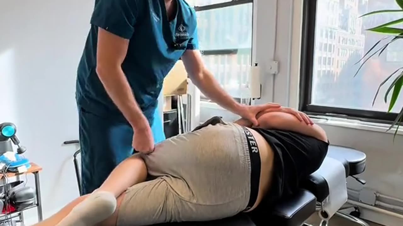 Patient Comes in with Jaw Stiffness & Hip Pain | Chiro ASMR