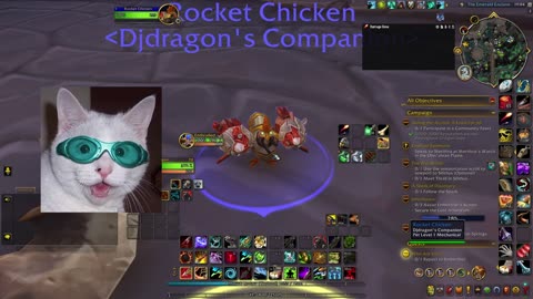 WoW│So this is my Chicken Robots Pet...