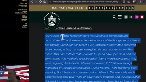 What is in the "Big Beautiful Bill"?