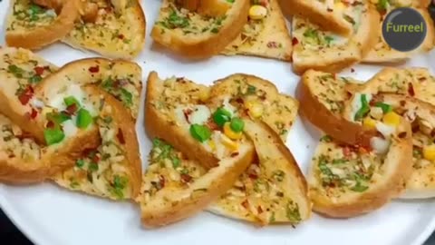Flower cheese garlic bread | new snacks recipes | garlic bread recipe 😍🥰