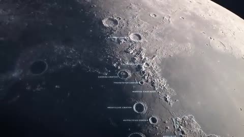 La Lune - Imbrium marin - Vidéo 4K