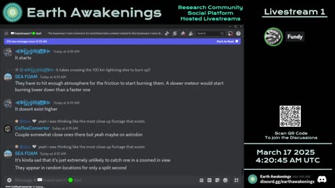 Earth Awakenings - Livestream 1 - #3046