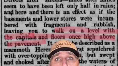 How do first-hand accounts from early settlers describe the landscape?