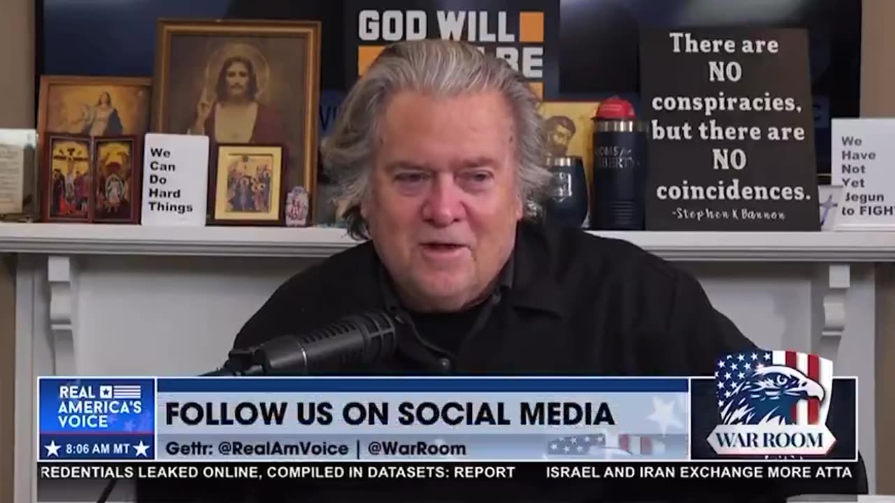 Steve Bannon to Hold Special Edition of War Room at 5 pm ET