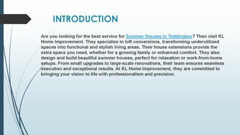 Looking for the best Summer Houses in Teddington