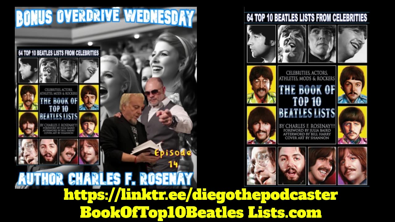 Episode 14: Charles F. Rosenay “The Book of Top 10 Beatles Lists”