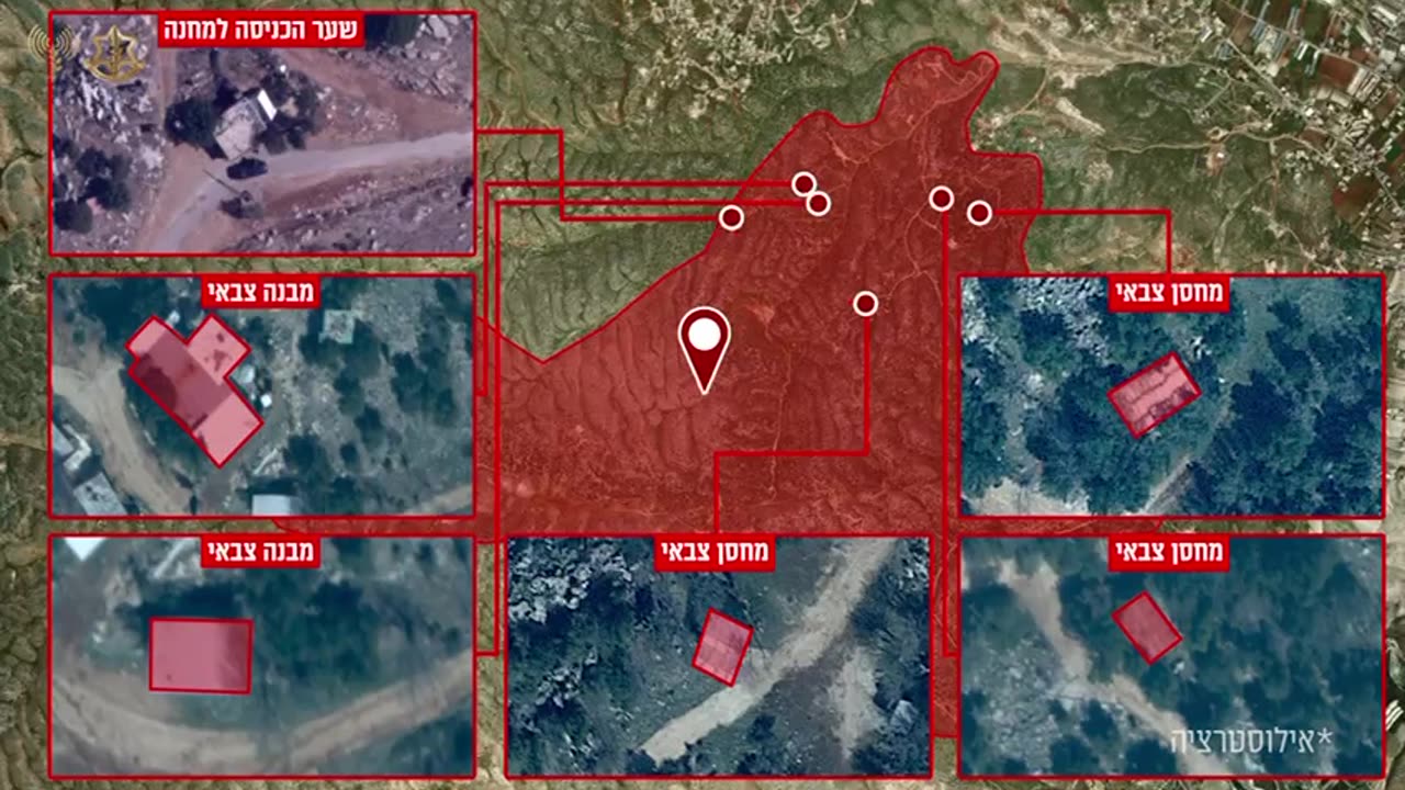 The Israeli Air Force has carried out a series of airstrikes on Hezbollah positions