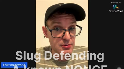 Defending A Known NONCE - Slug Eldridge Says sex with 14 and 15 year old children is ok