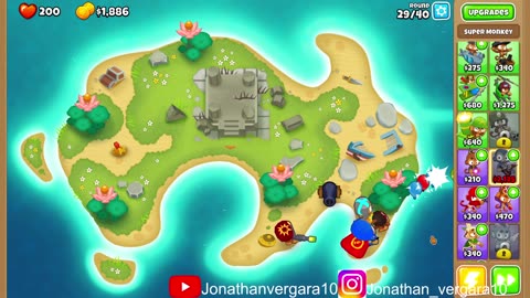 bloons tower defense gameplay