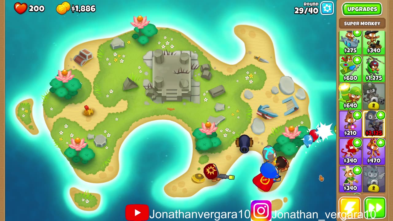 bloons tower defense gameplay