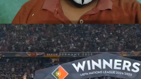 Cristiano Ronaldo Wins UEFA Nations League 🐐