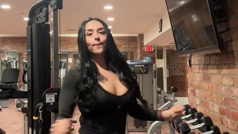 Workout with fantastic tgirl