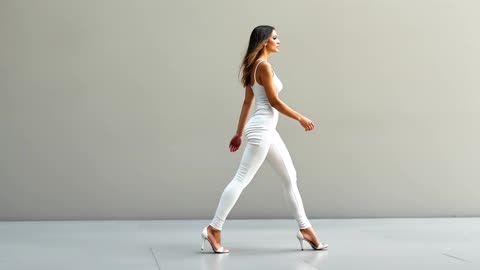 Stunning Leggings and Tops 🤍 #fashion #style #outfit #shorts #leggings #model #aimodels #trending