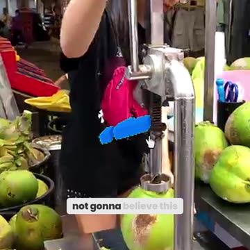 Shocking Tool! Woman Drills Coconut with Ease—Is This the Future of Kitchen Hacks?