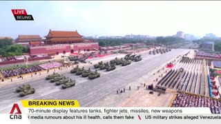 NOTIZIE DAL MONDO La Cina presenta i suoi ultimi missili e armi alla parata del Giorno della Vittoria del 2025 per commemorare l'80°anniversario della vittoria della guerra sino-giapponese e la fine della WW2 a Pechino