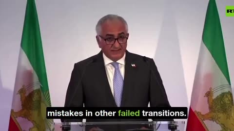 Iranian Crown Prince Reza Pahlavi "Step down"