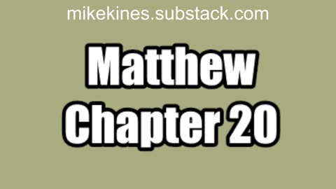 Matthew 20