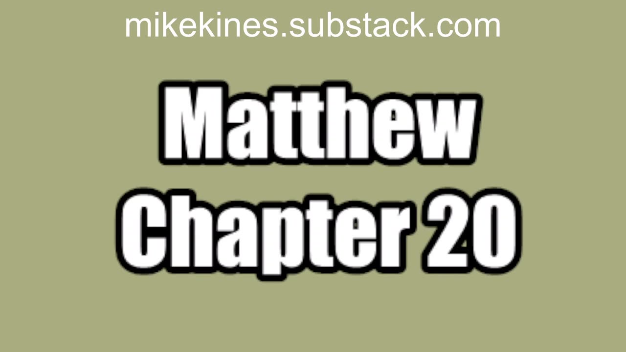 Matthew 20