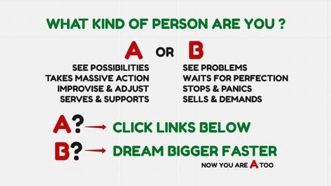 SAVE CLUB - WHAT KIND OF PERSON ARE YOU ? - WE DO NOT SELL, WE SERVE - TOP TEAM ROB BUSER