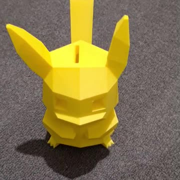Pikachu Moneybox - 3D Printed