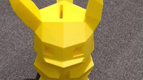 Pikachu Moneybox - 3D Printed