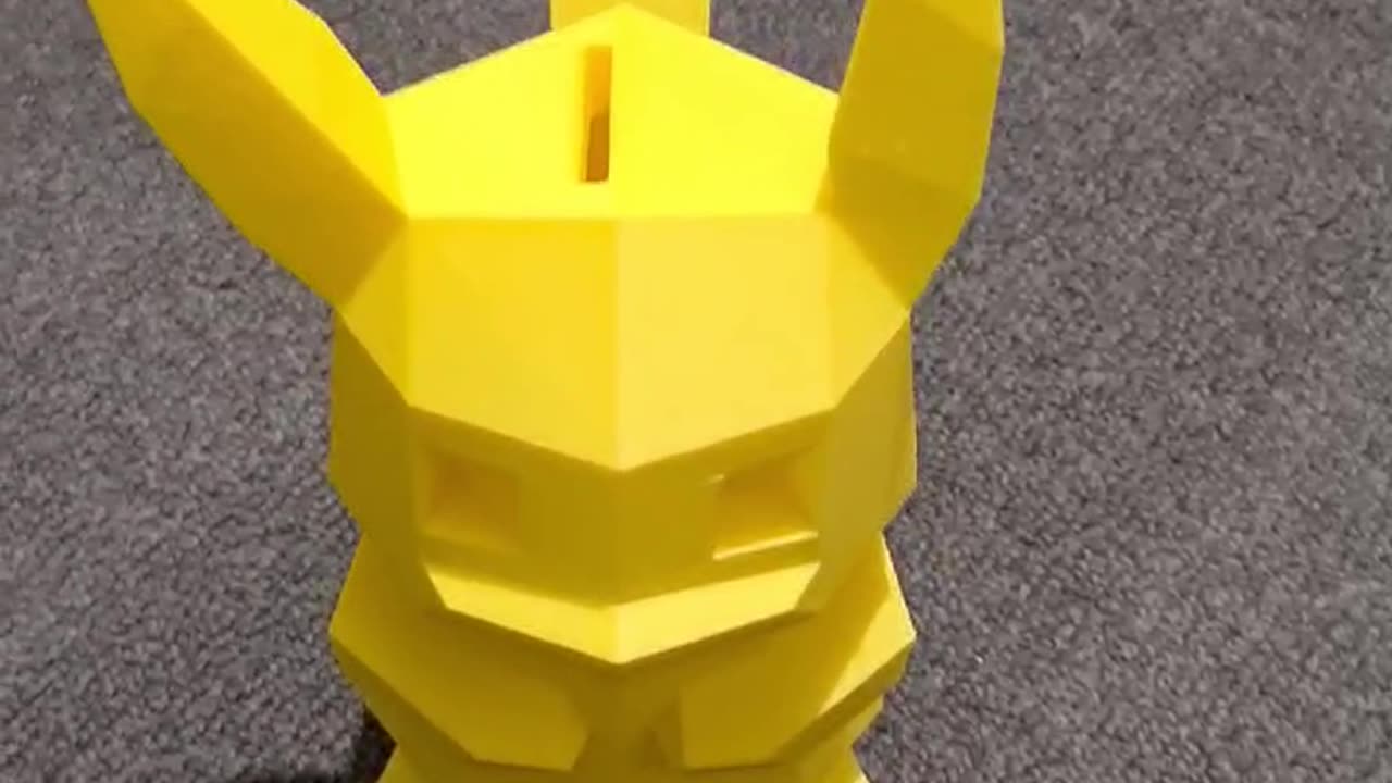 Pikachu Moneybox - 3D Printed