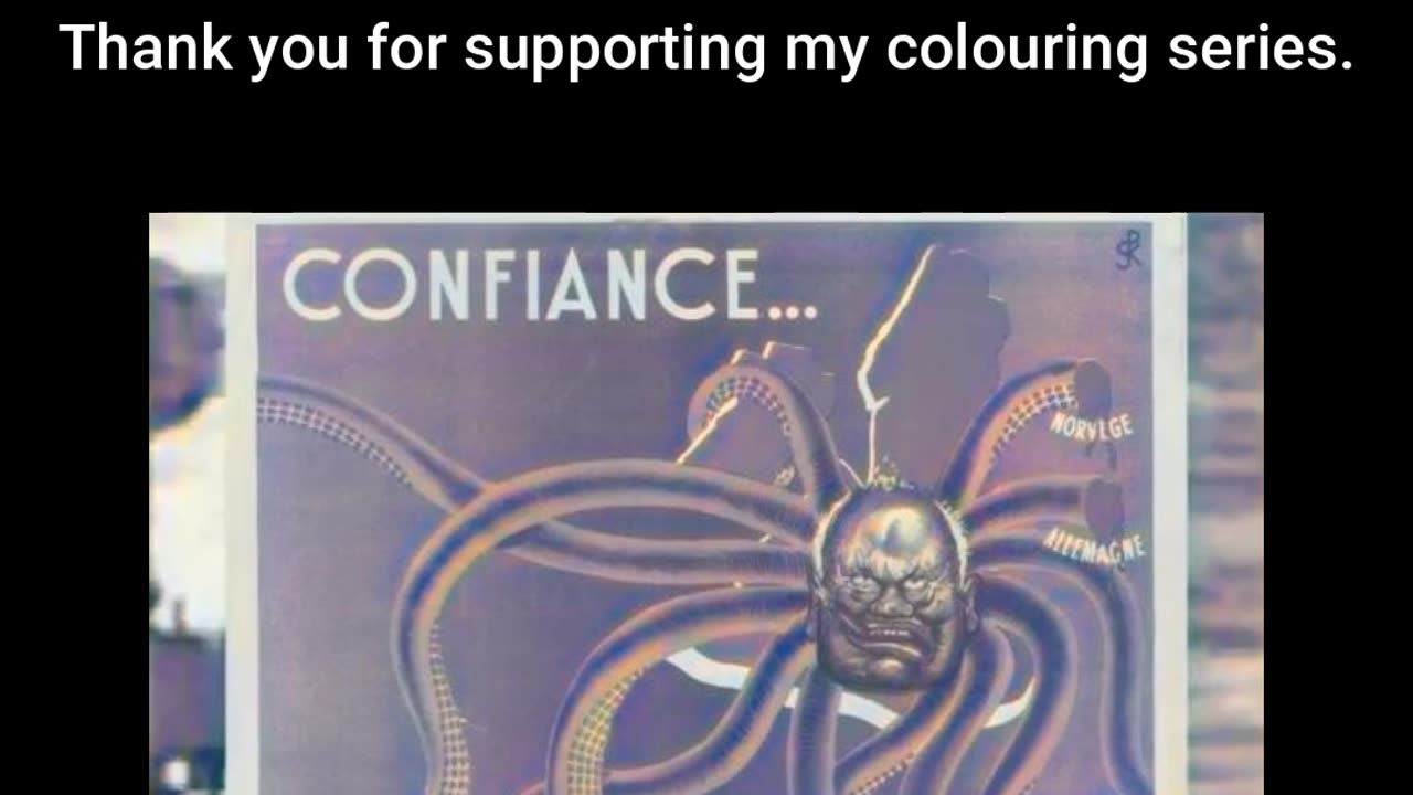 Interventionist Forces Propaganda Poster 1942 #ColourisedHistory