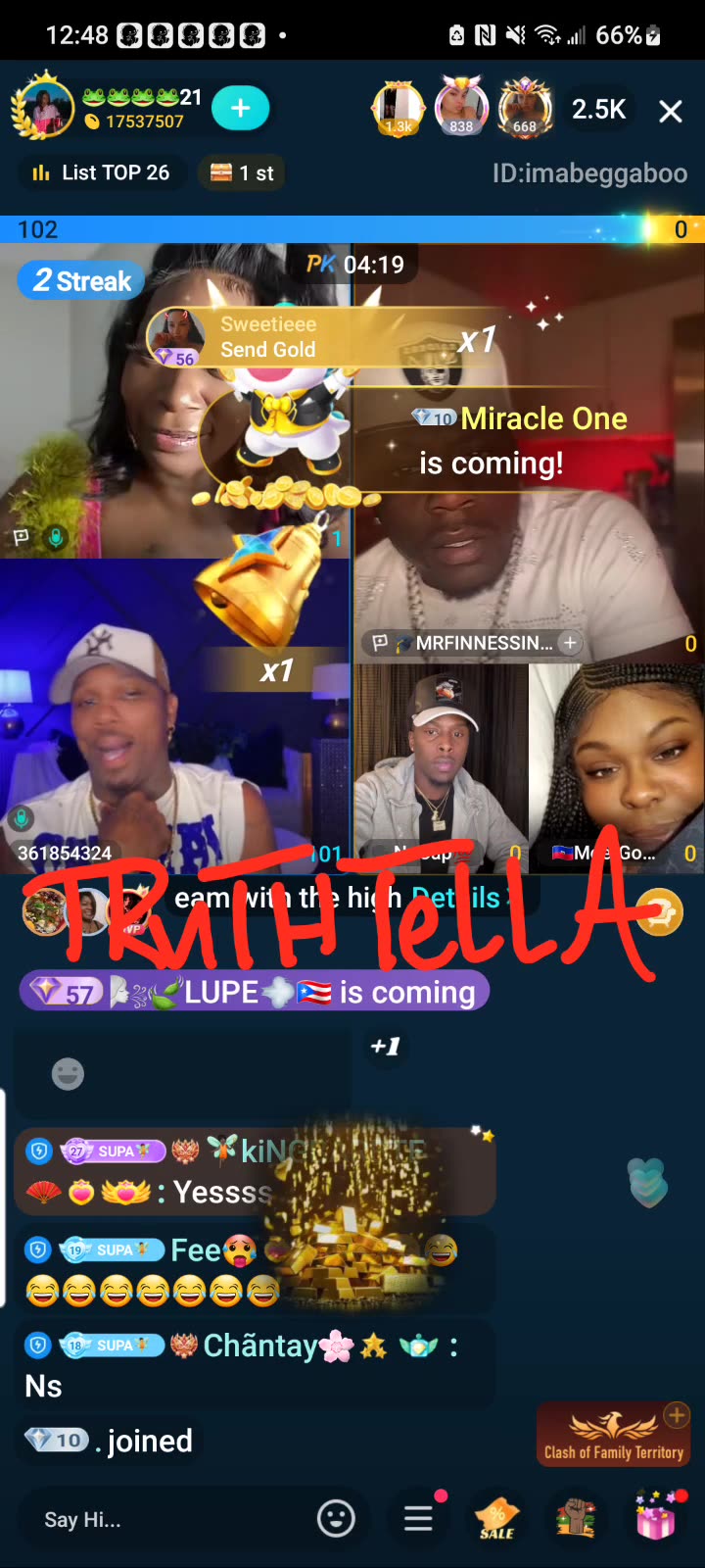 21BADBITCH FULL LIVE & FIGHT WITH DROSKI