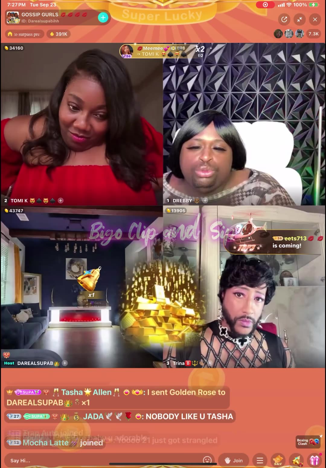 Gossip Gurls segment ft Tasha K interview with OG Murda n more 9/23/25 #bigoclipandsip