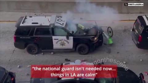 CNN & ABC - LA Riots are Peaceful Protests