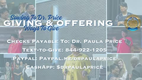 Sunday Service with Dr. Paula Price