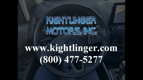 2020 Ford EcoSport SES at Kightlinger Motors in Coudersport, PA