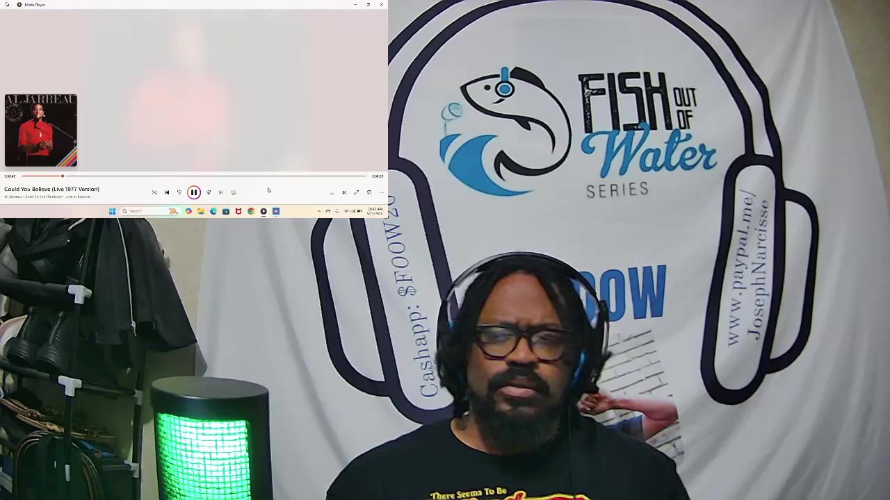 Al Jarreau Could You Believe Live Reaction