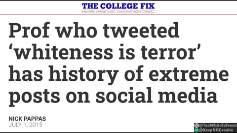 Anti-White agenda. Who's behind it?