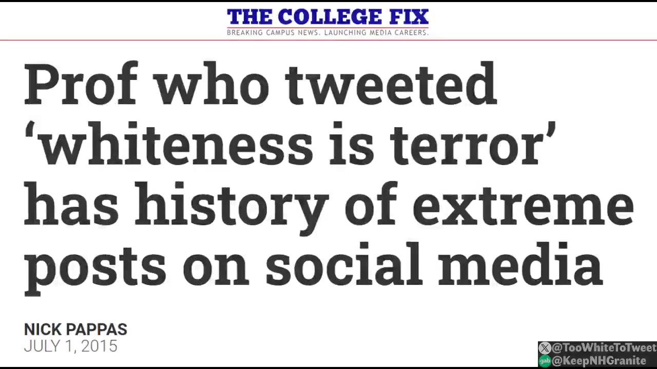 Anti-White agenda. Who's behind it?