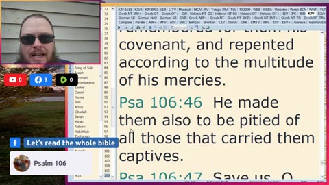 Let's Read the Whole Bible Y'all!! 05/9/2025